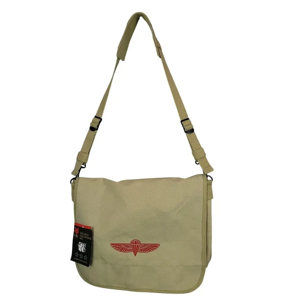 Vintage Canvas Israeli Paratrooper Bag 15